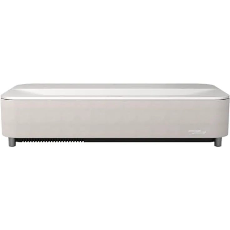 Epson Lifestudio Grand Plus EH-LS970W, 4K Beamer mit KI-Bildverbesserung, Dolby Audio und Google TV, Diamond White