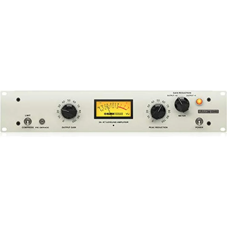 Klark Teknik 2A-KT Classic Leveling Amplifier mit Vakuumröhren, optischem Attenuator und Midas-Transformatoren, Frequenzgang 10 Hz - 20 kHz – Bild 1