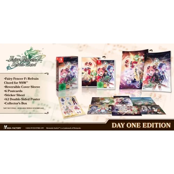 Idea Factory Fairy Fencer F: Refrain Chord - Day One Edition Nintendo Switch Game, Tactical RPG Battle System, All-New Story, Multiple Routes – Bild 2