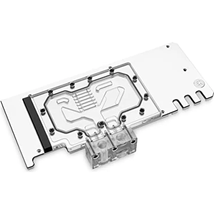 Odestar EK Water Blocks Compatible EK-Quantum Vector Trio RTX 3080/3090 aktive Backplate D-RGB - Acryl, Hochwertige Material - Acryl