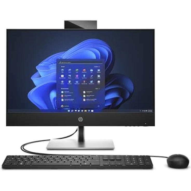 HP ProOne 440 G9, All-in-One-PC mit Intel® Core™ i3, 16 GB RAM, 512 GB SSD, 60,5 cm (23.8) Full HD, Schwarz/Silber, Windows 11 Pro, Wi-Fi 6E – Bild 2