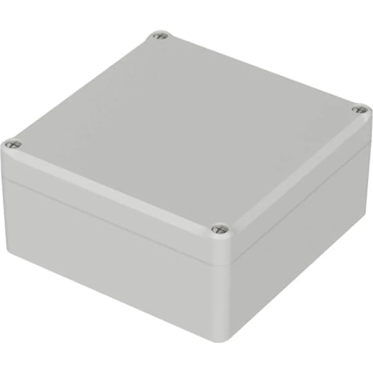Bopla Universal-Gehäuse ET 217, 122 x 120 x 57 mm, ABS Lichtgrau (RAL 7035), 1 Stück – Bild 1