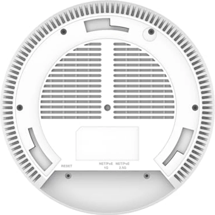 Grandstream GWN7662 Indoor Wi-Fi 6 AX5400 Access Point, 2× 2:2 2.4G, 4× 4:4 5G, 1x GbE, 1x 2,5G, PoE, up to 175m Coverage, up to 25 Marke – Bild 8