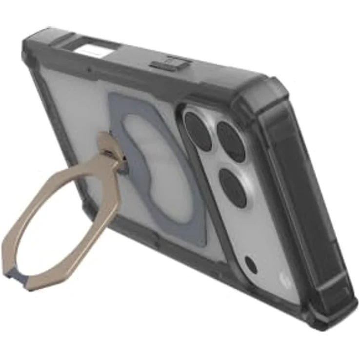 UAG Plasma XTE 360 MagSafe, Handyhülle für iPhone 18 Pro Max/17 Pro Max, ash/titanium, mit drehbarem Kickstand und verstärkten TPU-Stoßfängern – Bild 6