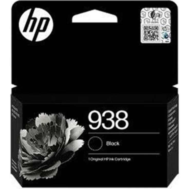 HP 938, originale Tintenpatrone für Officejet Pro, 27 ml, Schwarz