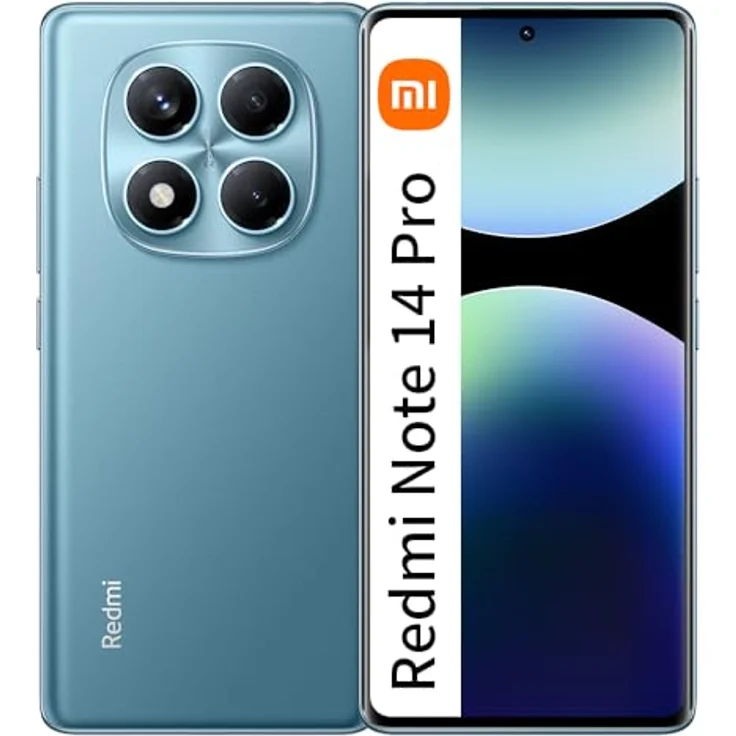 XIAOMI Redmi Note 14 Pro 4G 12GB/512GB Ozeanblau Dual-SIM, 200 MP Kamera, 120 Hz AMOLED Display – Bild 2