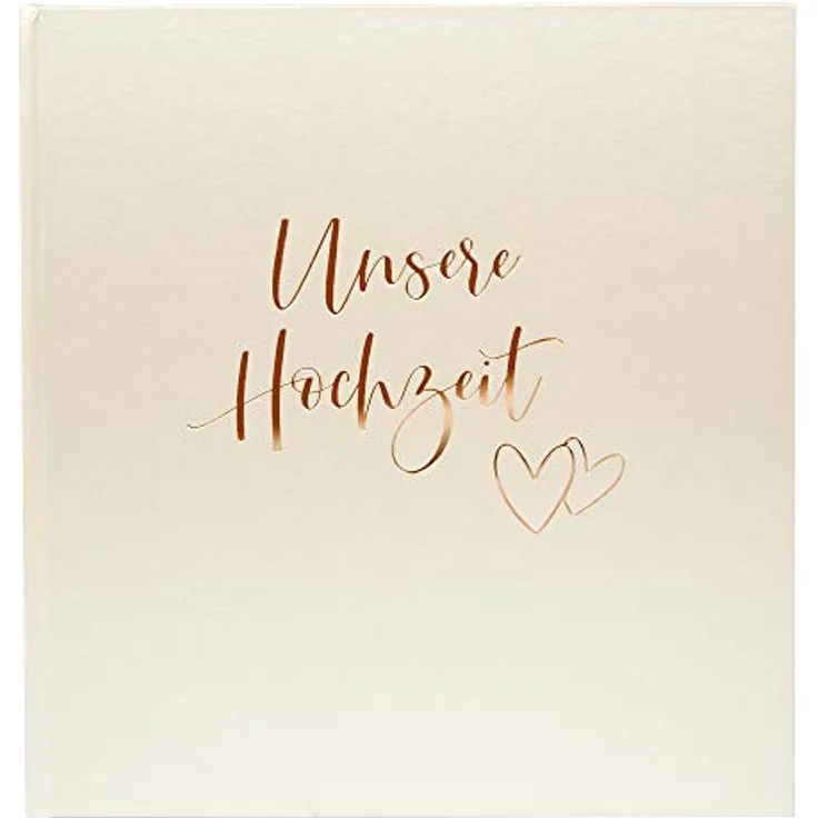 Goldbuch Herzklopfen 30x31 60 weiße Seiten Hochzeit 08174 – Bild 2