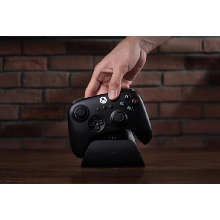 8bitdo Ultimate 3-mode, Gaming Controller für Xbox One S, Xbox Series X/S & Windows, Anpassbare Profilwechsel-Taste, Schwarz – Bild 6