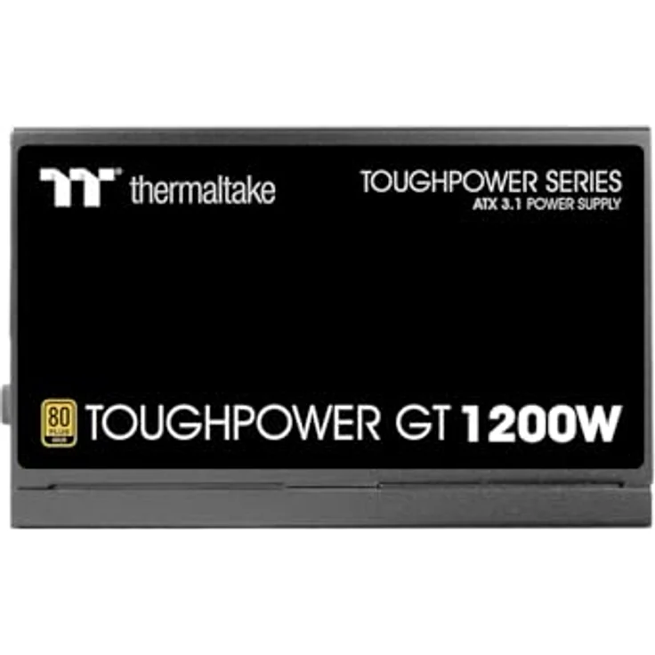 Thermaltake Toughpower GT 1200W, vollmodulares ATX-Netzteil, 80+ Gold-Zertifizierung, schwarz – Bild 3