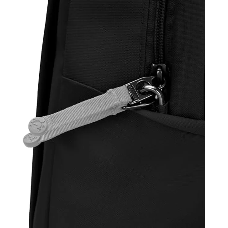 Pacsafe GO Notebook Rucksack 25l, Anti-Diebstahl Rucksack mit schnittfesten Materialien, gepolstertem Laptopfach und RFID-Schutz, Schwarz – Bild 8