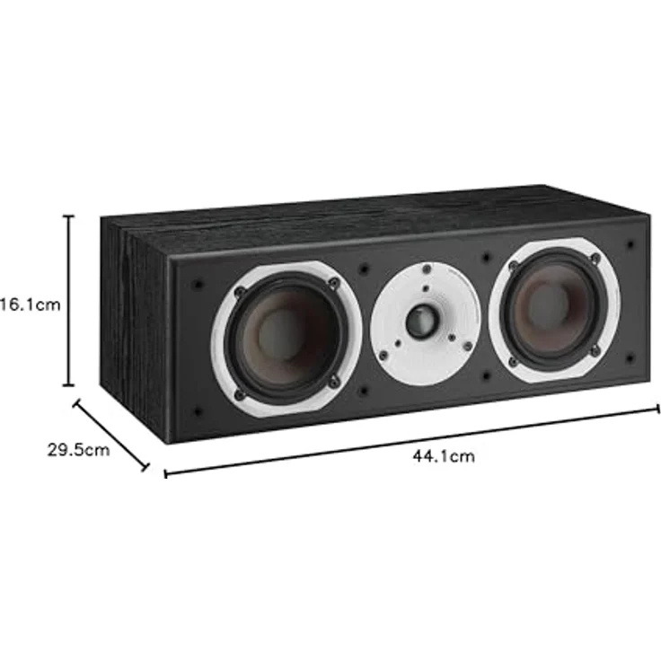 Dali OBERON Vokal Schwarz Center-Lautsprecher - 25 Watt - schwarz – Bild 5