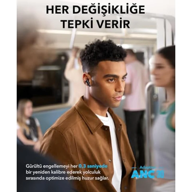 Anker Soundcore Liberty 4 Pro, In-Ear Kopfhörer mit Hi-Res-Audio und aktiver Geräuschunterdrückung, schwarz – Bild 5