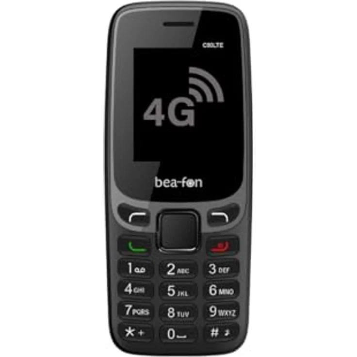 Beafon Bea-Fon C80 4G Black Unlocked, Seniorenhandy mit klarer Design und hochwertigen Funktionen – Bild 2