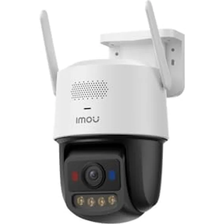 Imou WRL CAMERA 6MP TITAN PRO IPC-U7LP-6V0NE, Netzwerkkamera mit 3200 x 1800 Pixel, integrierten Mikrofon und PoE-Unterstützung, Schwarz
