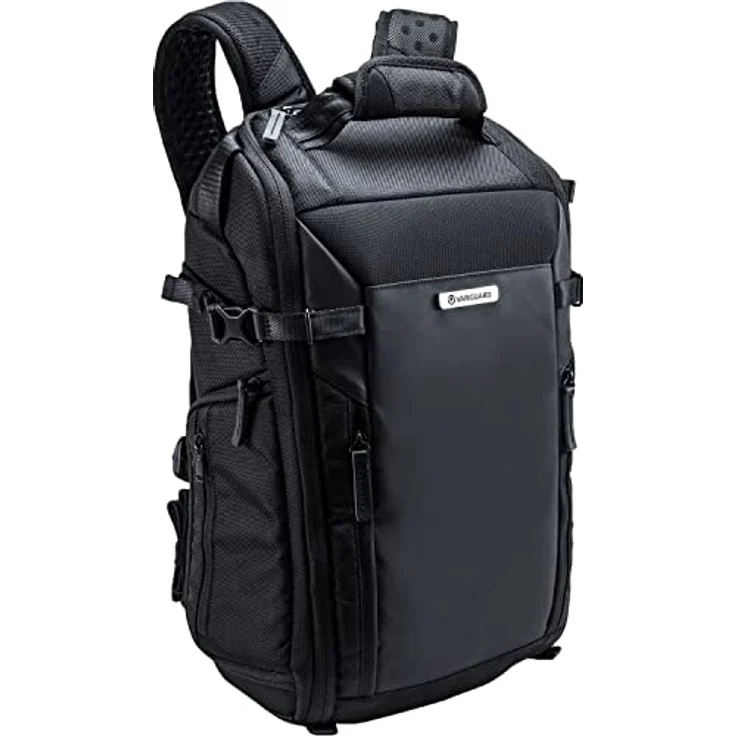 Vanguard VEO SELECT 45BFM BK Rucksack (Fotorucksack) - Kameratasche für DSLR- oder CSC-Kamera, Platz für 4-5 Objektive, Tablet bis 10,5 Zoll, Schwarz – Bild 2