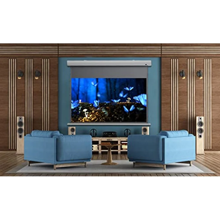 celexon HomeCinema Motorleinwand Tension 243x 136 cm 110'' - Dynamic Slate ALR – Bild 3