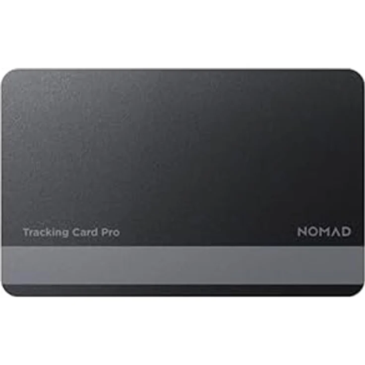Nomad Tracking Card Pro - Flacher Premium-Schlüsselfinder mit Apple Find My, IPX7-zertifiziert, schwarz – Bild 2