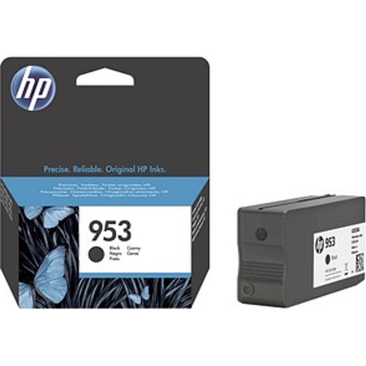 HP 953 (L0S58AE) schwarz Druckerpatrone, Original mit 900 Seiten Druckleistung und 23,5 ml Füllmenge