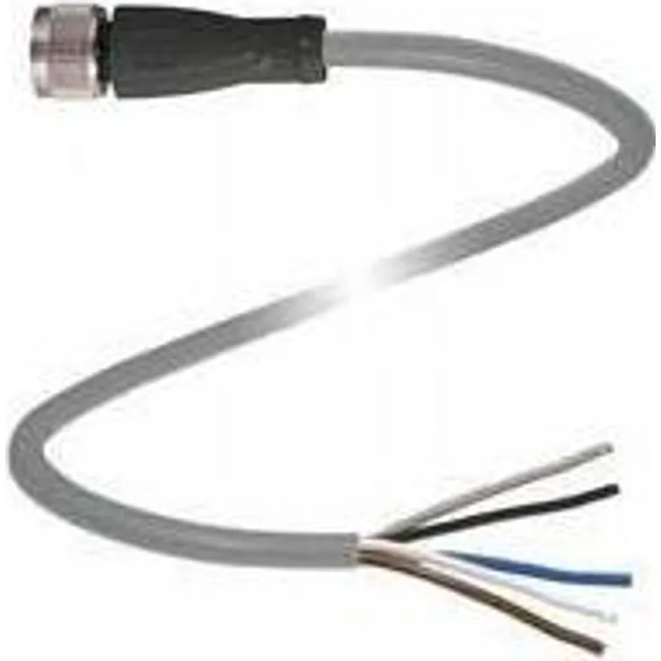 Pepperl & Fuchs Kabeldose, Antennenkabel mit 5-poliger M12-Buchse, IP67 Schutzart, 5 Meter Länge, robustes PVC