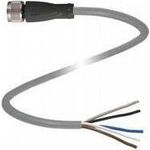 Pepperl & Fuchs Kabeldose, Antennenkabel mit 5-poliger M12-Buchse, IP67 Schutzart, 5 Meter Länge, robustes PVC