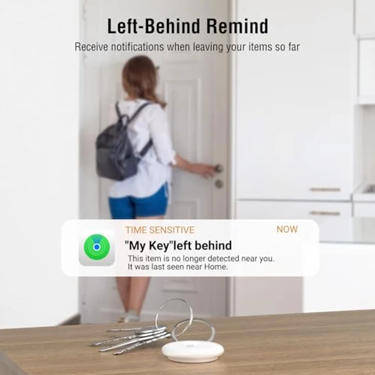 4smarts SkyTag Plus, Tracker mit IP65 Schutz, Bluetooth 5.3, 4er Set, Weiss – Bild 5
