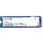 Kingston NV3 NVMe PCIe 4.0 Interne SSD 1TB M.2 2280-SNV3S/1000G, Gen 4x4 NVMe PCIe-Leistung, Schwarz