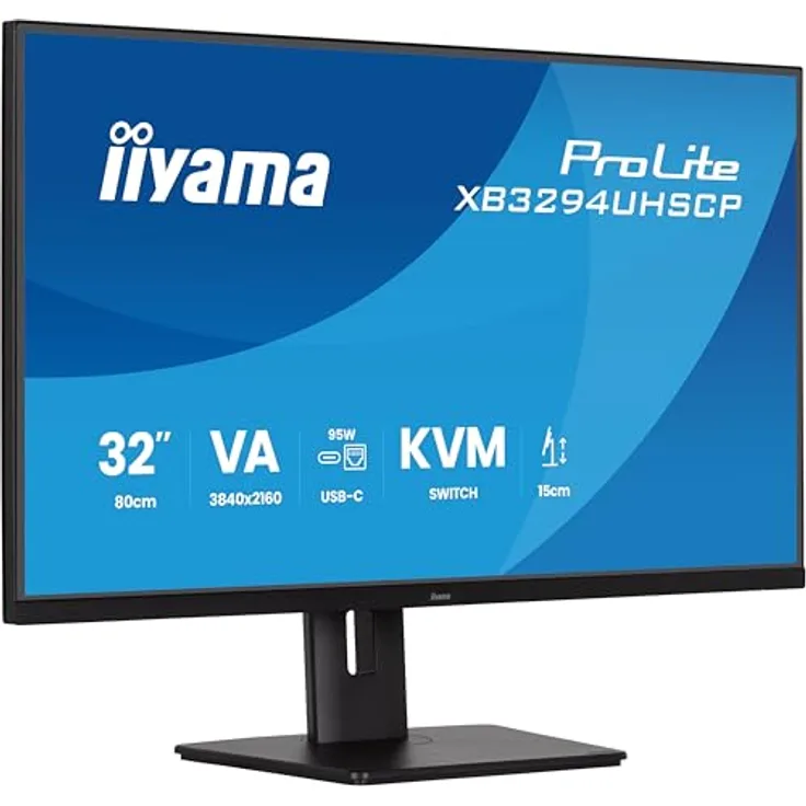 iiyama Desktop-Monitor, 27 Zoll Full HD mit IPS-Technologie, schwarz