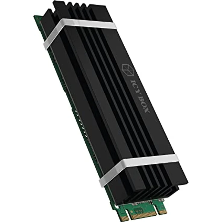 RaidSonic ICY BOX IB-M2HS-70 - Solid State Drive Kühlkörper - Schwarz - Preisvergleich – Bild 2