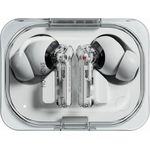 Nothing Ear (a) kopfhörer kabellos Bluetooth mit ChatGPT-Integration, ANC, Bass-Enhance-Algorithmus und bis zu 42,5 Stunden Wiedergabezeit - Weiß