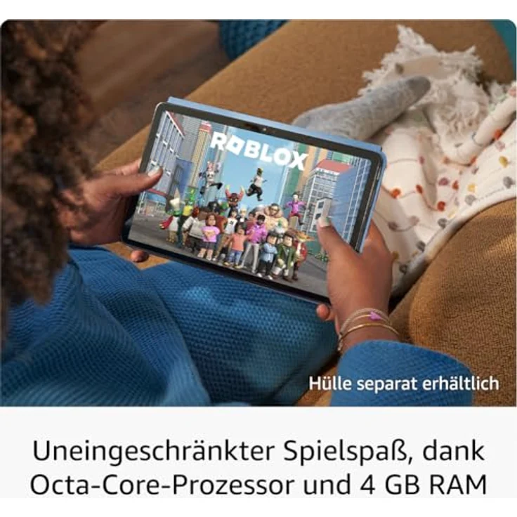 Amazon Fire Max 11-Tablet (Neueste Generation), 11 Zoll, Octa-Core-Prozessor, 4 GB RAM, 64 GB, grau, 14 Std. Akkulaufzeit, mit Werbung – Bild 3