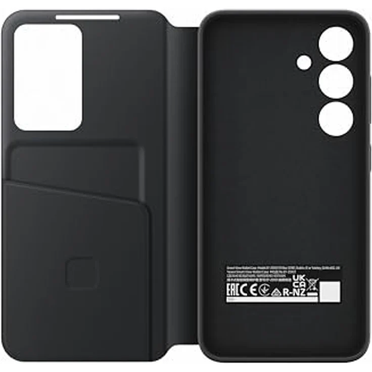 Samsung Smart View Wallet Smartphone Case EF-ZS921 für Galaxy S24, Handy-Hülle, Kartenfach, Sichtfenster, Black – Bild 5