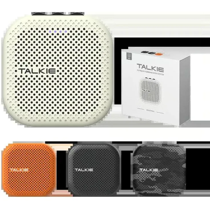 Sena TALKIE Outdoor Kommunikationssystem, Walkie-Talkie mit Mesh-Intercom-Technologie, IPX7 wasserdicht, 1er-Set, Weiss