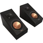 Klipsch RP-500SA II Surround Sound Speaker (Paar) - Referenz-Serie, Dolby Atmos Unterstützung, Wandmontage Option, Titanium LTS Tweeter, Schwarz