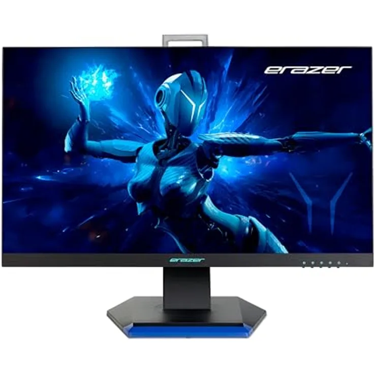 ERAZER Spectator X40 (MD 21725) 62,2 cm (25 Zoll) Full HD HDR10 Gaming Monitor (180Hz, 1080p, Adaptive Sync, 16:9, 1ms, HDMI, Display Port) - Gaming-Monitor mit 180Hz, HDR10, integrierten Lautsprechern, HDMI und DisplayPort