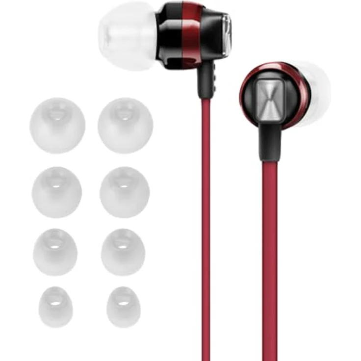 kwmobile 8x Ersatzpolster für Sennheiser CX 300S / CX 6.00BT / Momentum In-Ear - Silikon Ohrstöpsel in 4 Größen für optimalen Tragekomfort – Bild 1