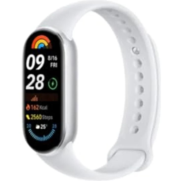 Xiaomi Mi Smart Band 9 Fitness-Tracker 1,62” AMOLED AOD Use Smartwatch (1.62 Zoll), metallisches Design, Blutsauerstoffsättigung, Stressüberwachung – Bild 4