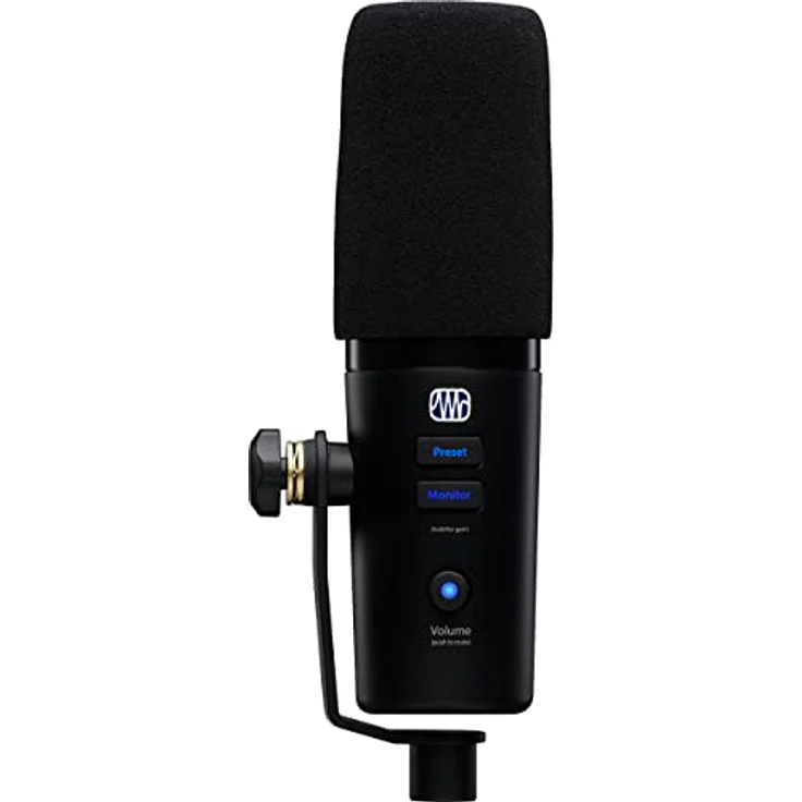 PreSonus Revelator Dynamic | USB-Mikrofon für Recording, Podcasting und Streaming inklusive Effekte, einfach nutzbare Presets und Mixer sowie Studio One DAW Aufnahmesoftware – Bild 1