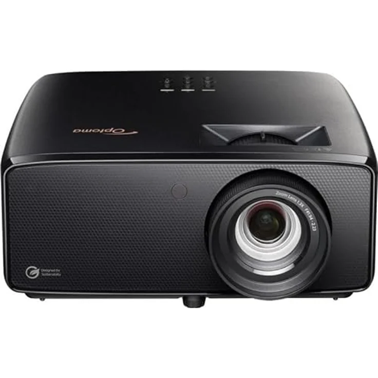 Optoma UZ38x 4K UHD Laser Heimkinoprojektor, 3800 Lumen, DuraCore-Technologie, PureEngine Ultra, Filmmaker Mode – Bild 1