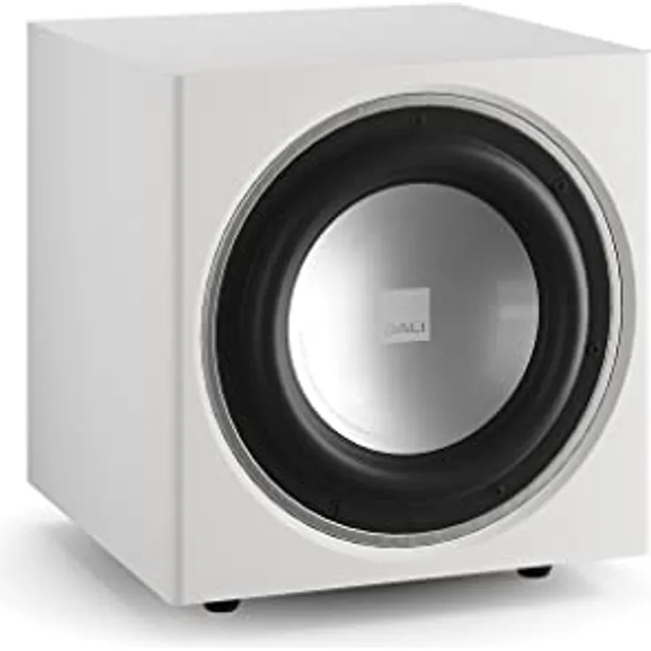 DALI SUB E-9 F, Aktiver Subwoofer mit 220 Watt, tief reichendem Bass, weiß