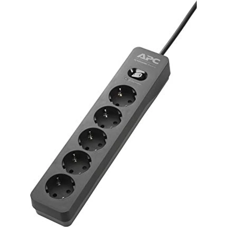 APC PME5B-GR Essential SurgeArrest schwarz 5 Ausgänge, 230 V – Bild 4
