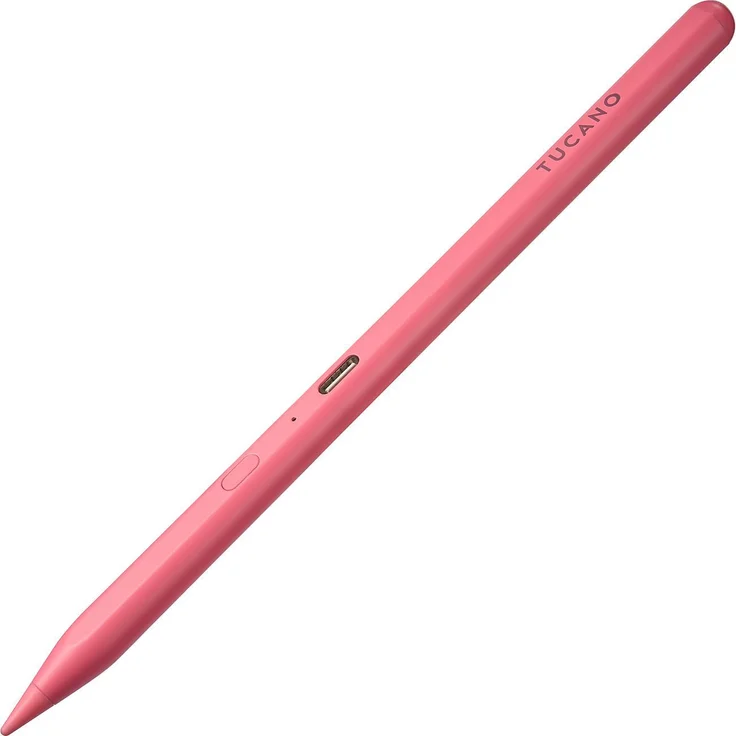 Tucano UTILITY 3 STYLUS PEN für Apple iPad, Aktiver kapazitiver Eingabestift mit Palm Rejection-Technologie, Pink