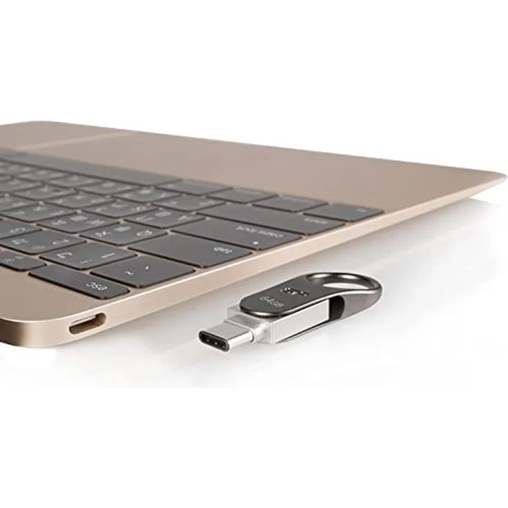 Silicon Power Mobile C80 USB-Stick 128 GB USB Type-A - USB Type-C 3.2 Gen 1 (3.1 Gen 1) Titan – Bild 2