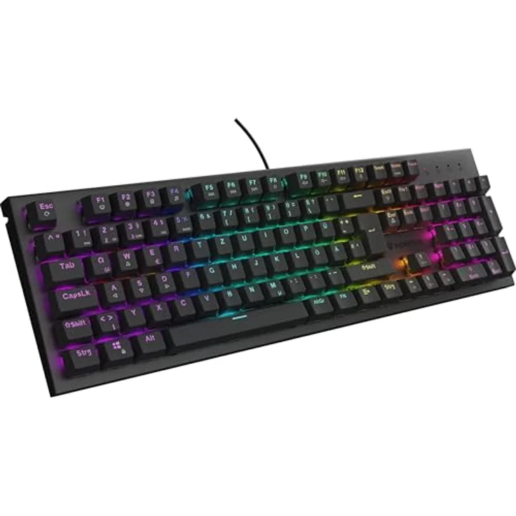 GENESIS Gaming keyboard THOR 303 silent wired, Otemu Brown Switches  – Bild 2