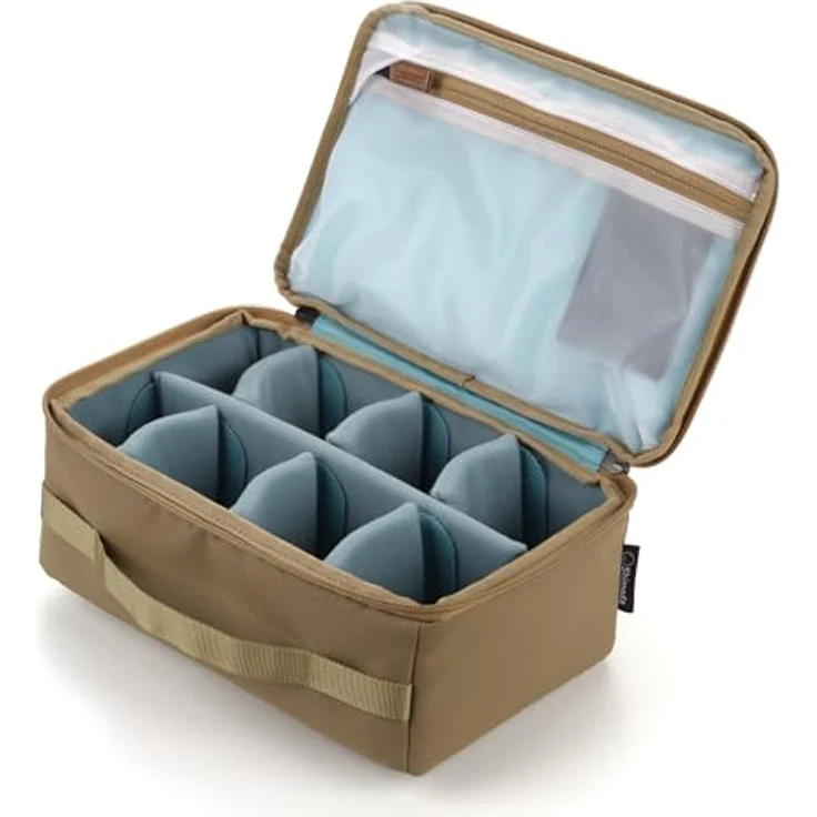 Shimoda Core Unit - Soft - Medium - Kamera-Zubehör für Kompaktkameras mit Reißverschluss, durchsichtigen Taschen und AirTag-Kompatibilität – Bild 2