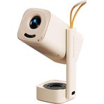 Yaber T1 Pro Portabler Filmprojektor, Full HD 1920x1080, 220 lm, Dolby Audio, Beige