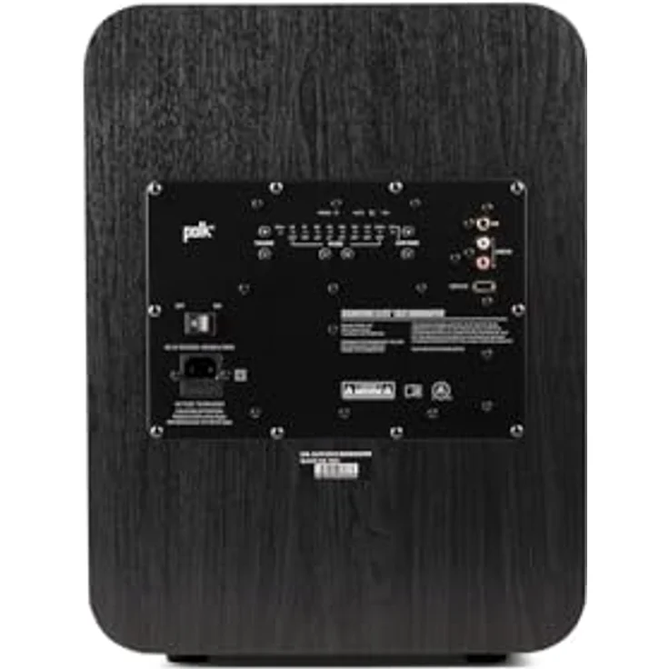 Polk Audio Signature Elite 12-Zoll-Subwoofer mit 300 Watt, nach vorne abstrahlender Langhub-Tieftöner, schwarz – Bild 3