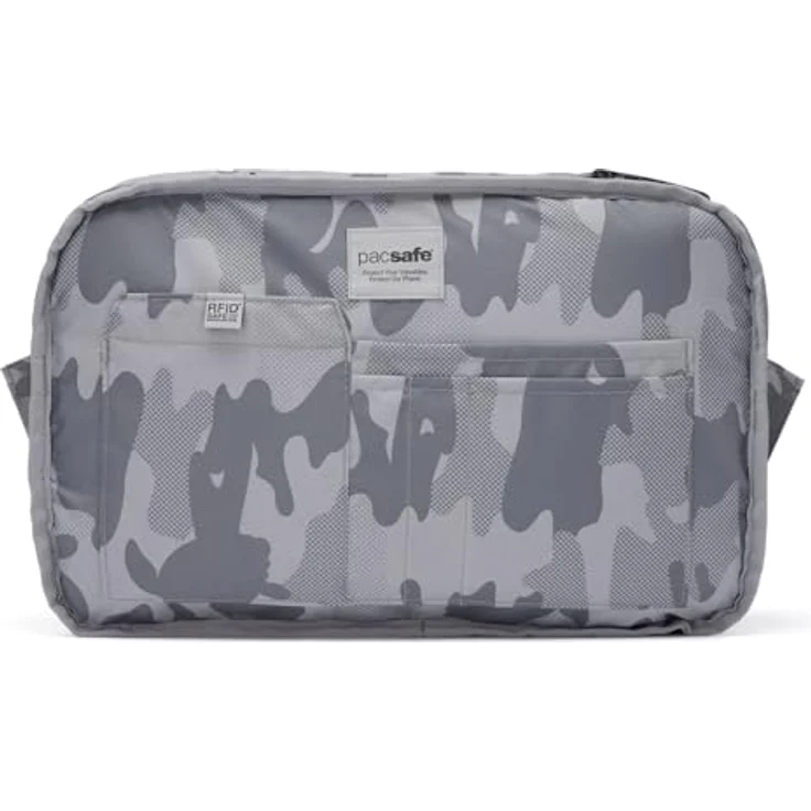 Pacsafe EXP 12 Sling, Notebook Tasche für 33,0 cm (13"), Schwarz, mit Roobar Deluxe Schließsystem und schnittfesten Materialien – Bild 9