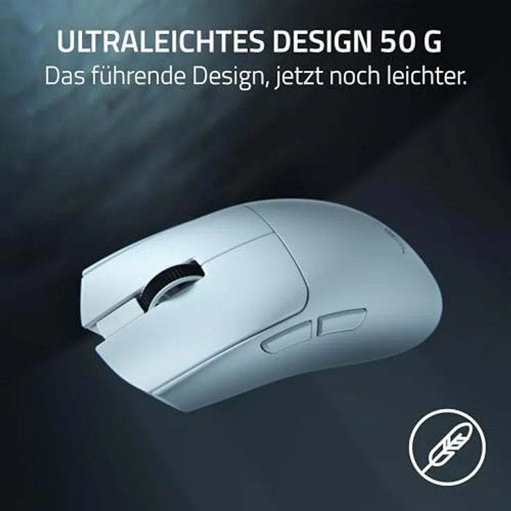 Razer Viper V4 Pro, kabellose E-Sport-Gaming-Maus mit Focus Pro 50K Sensor, 8000 Hz Polling, Ultraleicht mit 50g, optisches Scrollrad, PC/Mac | Weiß – Bild 3