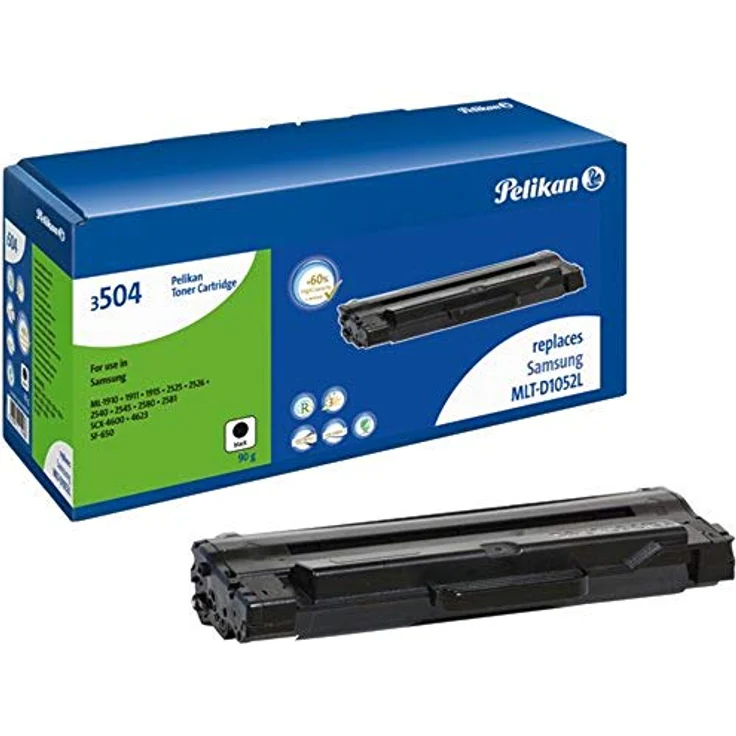 Pelikan Toner ersetzt Samsung MLT-D1052L, Black, 3300 Seiten, kompatibel mit SCX-4600, ML-1910/-15 – Bild 1