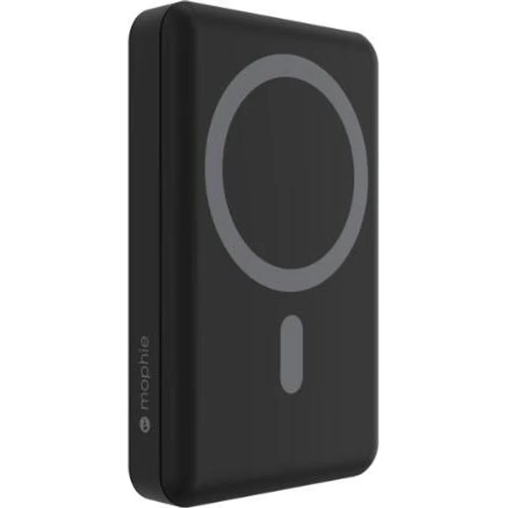 mophie Snap+ Powerstation Mini, 10000 mAh Powerbank mit 15W Schnellladen, Qi2-zertifiziert, Schwarz
